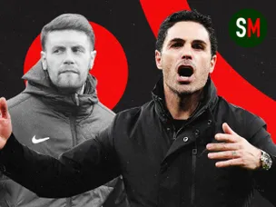 Watch Arteta's comical reaction to Hurzeler criticism after Arsenal beat Brighton