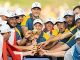 Europe win the 2023 Ryder Cup in October 2023.