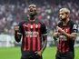 AC Milan's Rafael Leao celebrates scoring their third goal on September 3, 2022