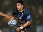 Bryce Heem in action for Worcester Warriors on November 23, 2018