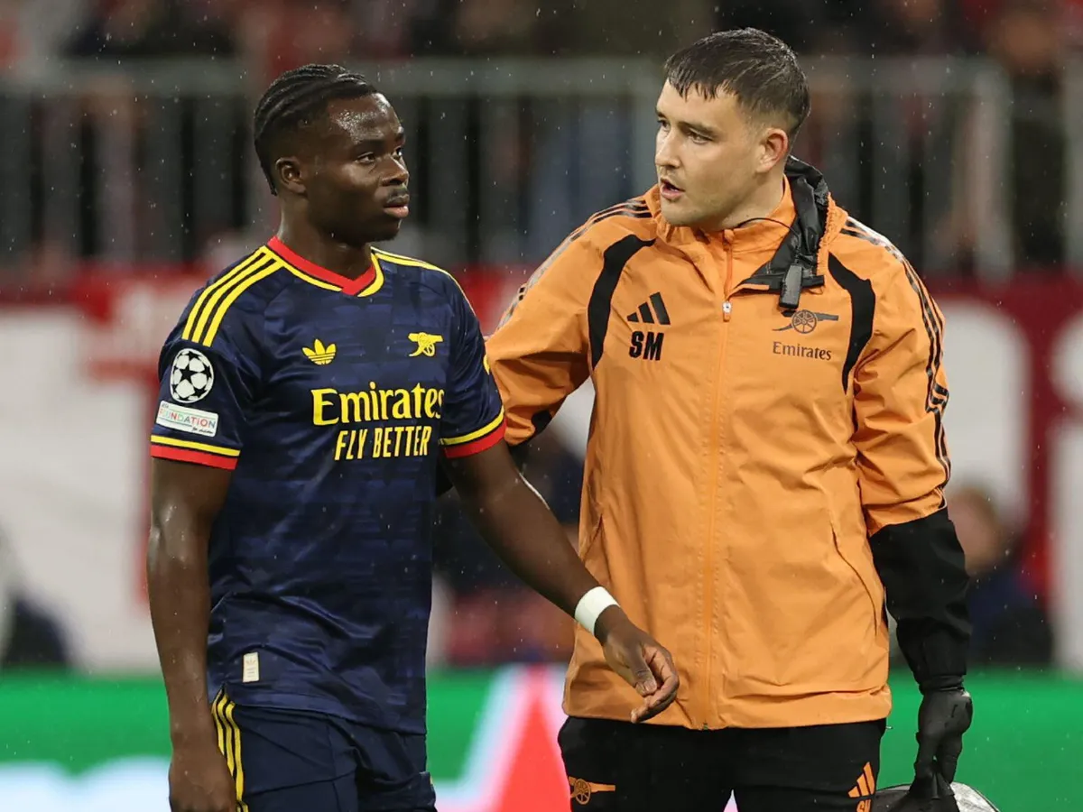 Arsenal injury, suspension list and return dates vs. Everton: Bukayo Saka, Piero Hincapie, Christos Tzolis latest
