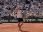 Thiago Seyboth Wild (BRA) reacts during a match against Daniil Medvedev on day three at Stade Roland-Garros on May 30, 2023