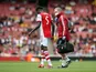 Arsenal's Thomas Partey receives medical attention on August 1, 2021