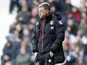 Eddie Howe watches on during the Premier League game between West Bromwich Albion and Bournemouth on February 25, 2017