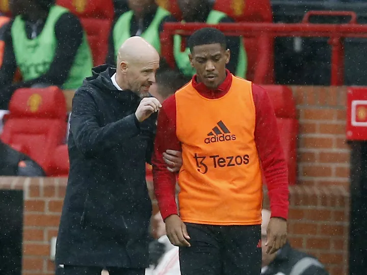 Ten Hag defends Martial amid latest round of criticism