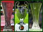 Champions League, Europa League, Conference League