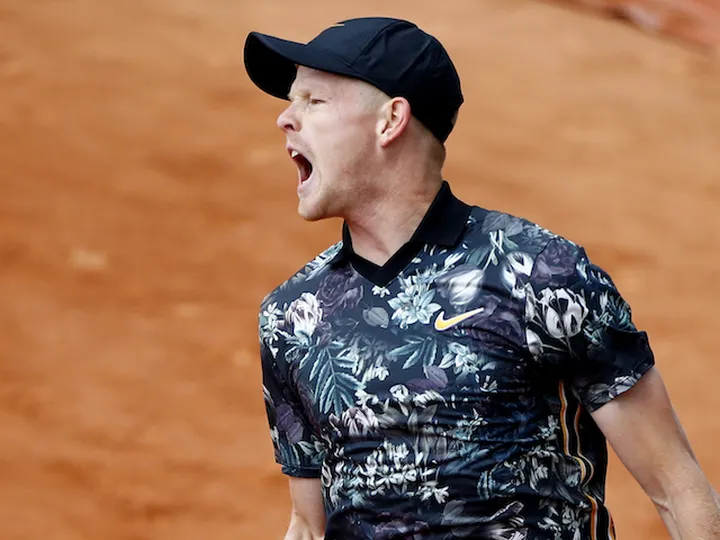 Kyle Edmund "very happy" with French Open progress