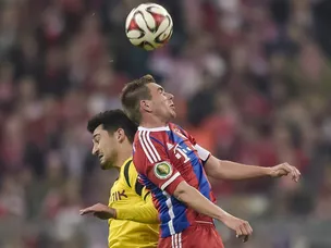 Three changes for Bayern against Dortmund