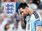 Lionel Messi/England composite