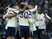 Tottenham Hotspur players celebrate Ben Davies's goal on January 4, 2026
