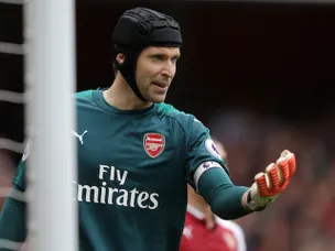 Petr Cech bemoans offside decision