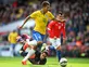 Neymar-less Brazil move into quarters