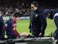 Messi trains despite injury