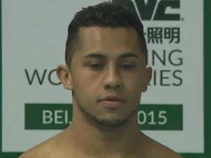 Mexico's Jahir Ocampo in March 2015