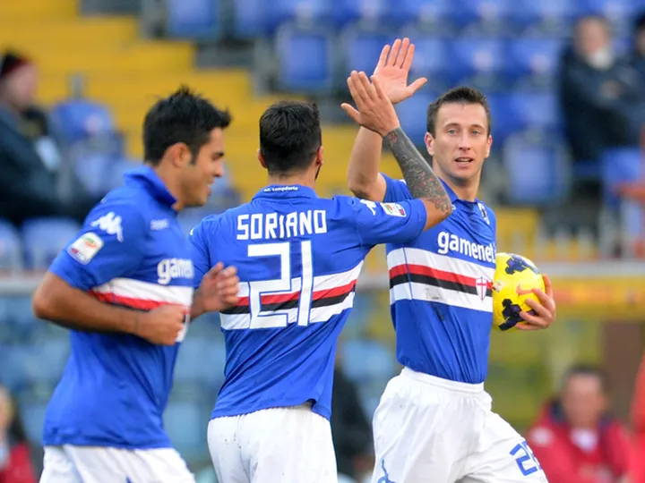 Gastaldello rescues point for Sampdoria