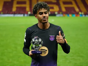 Lamine Yamal named UEFA Player of the Match but misses Champions League best XI