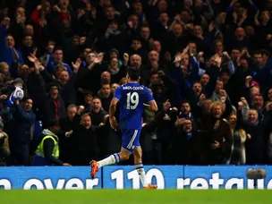 Hiddink pleased with Costa reaction