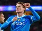 Napoli's Scott McTominay celebrates on October 21, 2025