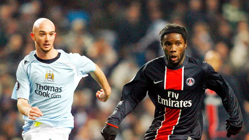 The first Man City vs. PSG match dates back to a football that no longer exists