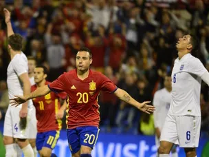 Gaspar, Cazorla goals give Spain victory