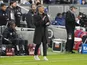 San Jose Earthquakes head coach Luchi Gonzalez claps during the first half against the Vancouver Whitecaps at PayPal Park on March 5, 2023