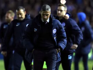 Hughton rues injuries in Brighton defeat