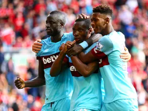 Liverpool 0-3 West Ham United