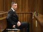Oscar Pistorius sits inside the dock at the high court in Pretoria ahead of sentencing on June 13, 2016