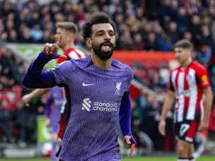 Mohamed Salah's record vs. Brentford