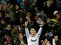 Real Madrid's Cristiano Ronaldo celebrates after scoring the opener for his team on December 1, 2012