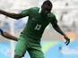 Umar Sadiq in action for Nigeria in 2016
