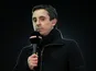 Gary Neville working for Sky Sports in January 2015