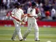 Burns and Denly steady ship for England after Hazlewood takes early wickets