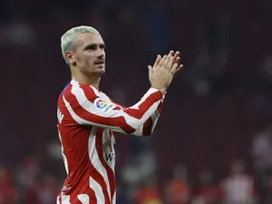 Atletico Madrid's Antoine Griezmann on September 10, 2022