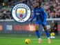 Manchester City feature image including Antoine Semenyo