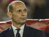AC Milan manager Massimiliano Allegri pictured on May 15, 2024