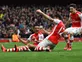 Arsenal thrash 10-man Liverpool