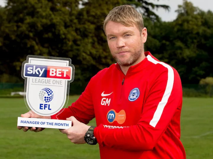 Peterborough sack manager Grant McCann