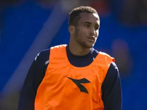 Birmingham's James Hurst warms up before a game with Huddersfield on October 6, 2012