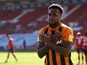 Hull City's Mallik Wilks celebrates scoring in April 2021