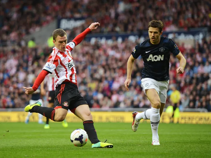 United behind at Sunderland