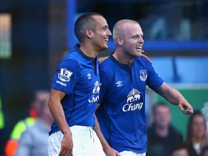 Everton leading against Arsenal