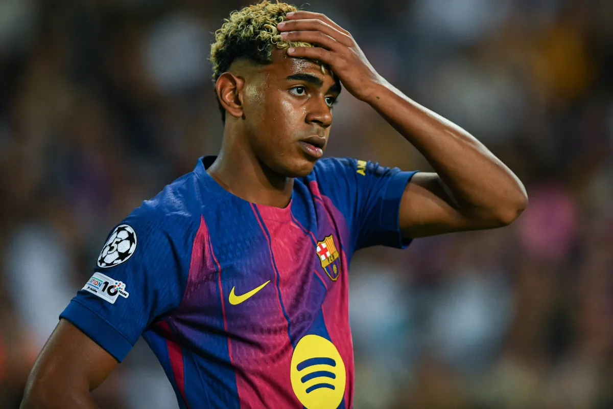 Lamine Yamal’s historic UCL feat marred by frustration, suspension