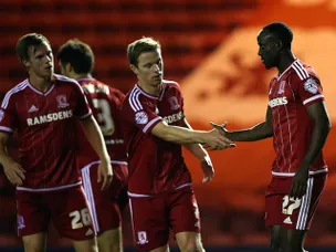 Albert Adomah fires Middlesbrough ahead