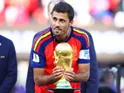 Spain's Rodri with the World Cup on July 19, 2026