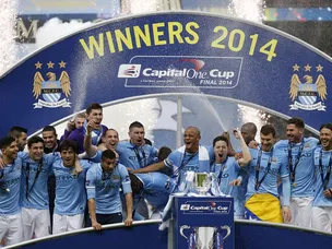 Manchester City win League Cup