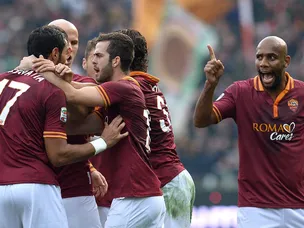 Roma ahead against Catania