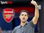 Arsenal manage Mikel Arteta during the Champions League final, on May 30, 2026