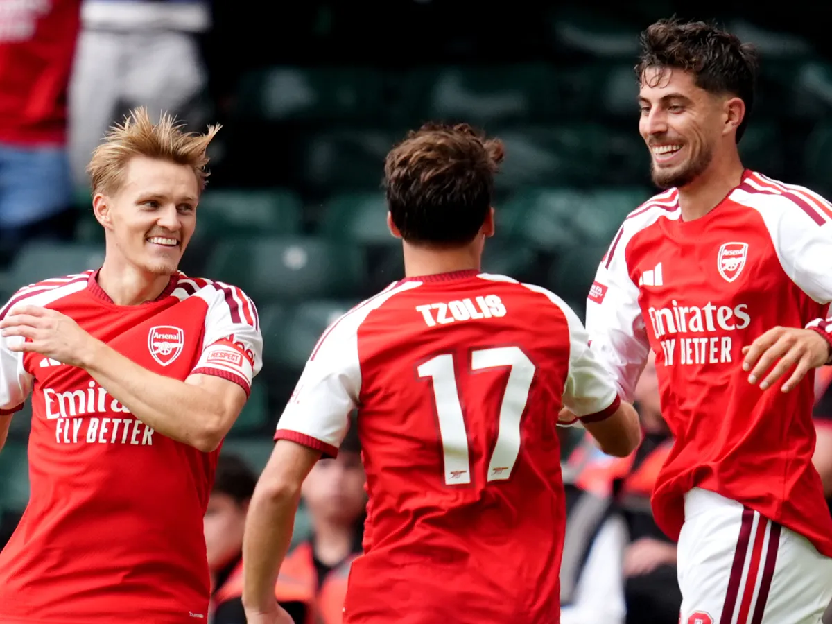 Arsenal 3-0 Man City: Highlights, man of the match, stats as marvellous Martin Odegaard dominates Community Shield