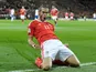 Wales winger Gareth Bale celebrates after scoring during his side's World Cup qualifier with Serbia on November 12, 2016